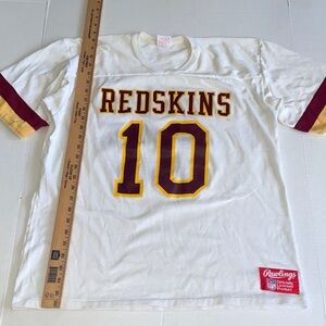 Rawlings Vintage Redskins single stitch jersey tshirt. Made in USA XL